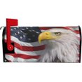thumbnail image 2 of WOOR American Eagle Magnetic Magnetic Mailbox Cover Standard Size for Garden Yard Outdoor Decorations-18 x 20.8", 2 of 5