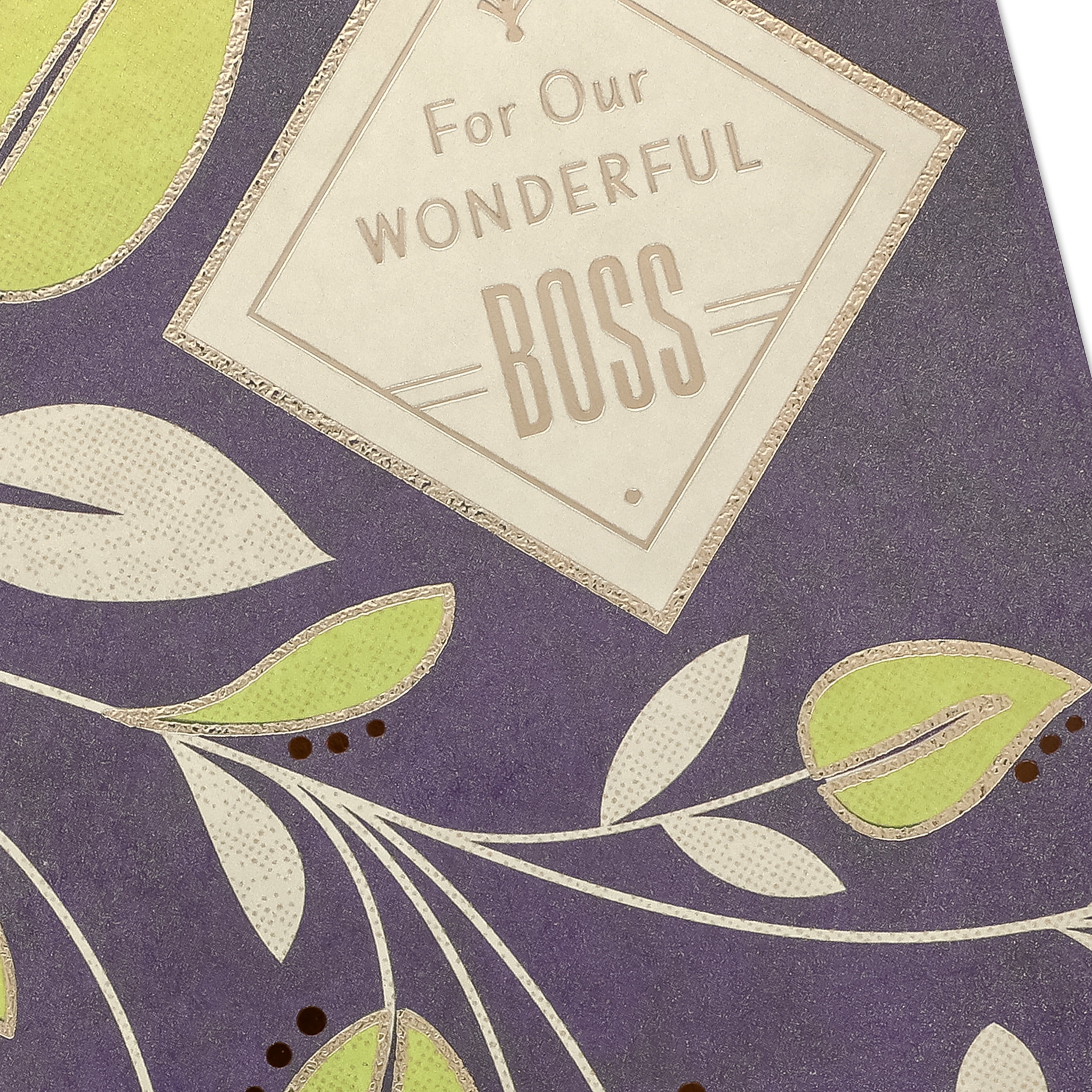 Hallmark Boss's Day Card (You Encourage, Praise and Motivate), 1 Count