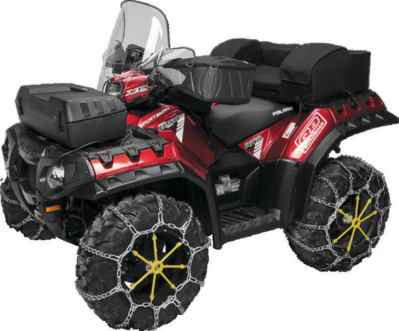 QuadBoss V-Bar Tire Chain Silver L ATV-L