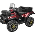 thumbnail image 2 of QuadBoss V-Bar Tire Chain Silver XL ATV-XL, 2 of 2