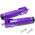 thumbnail image 1 of Reposapiés plegables para motocicleta VUOZIP M8 de aluminio morado, 1 of 7