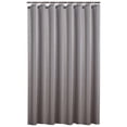 thumbnail image 5 of Tuvgenk Waterproof Fabric Shower Curtains Bathroom Modern Bath Curtain Mildew Resistant Quick Dry Grey Bath Drape 39x71 inch, 5 of 5