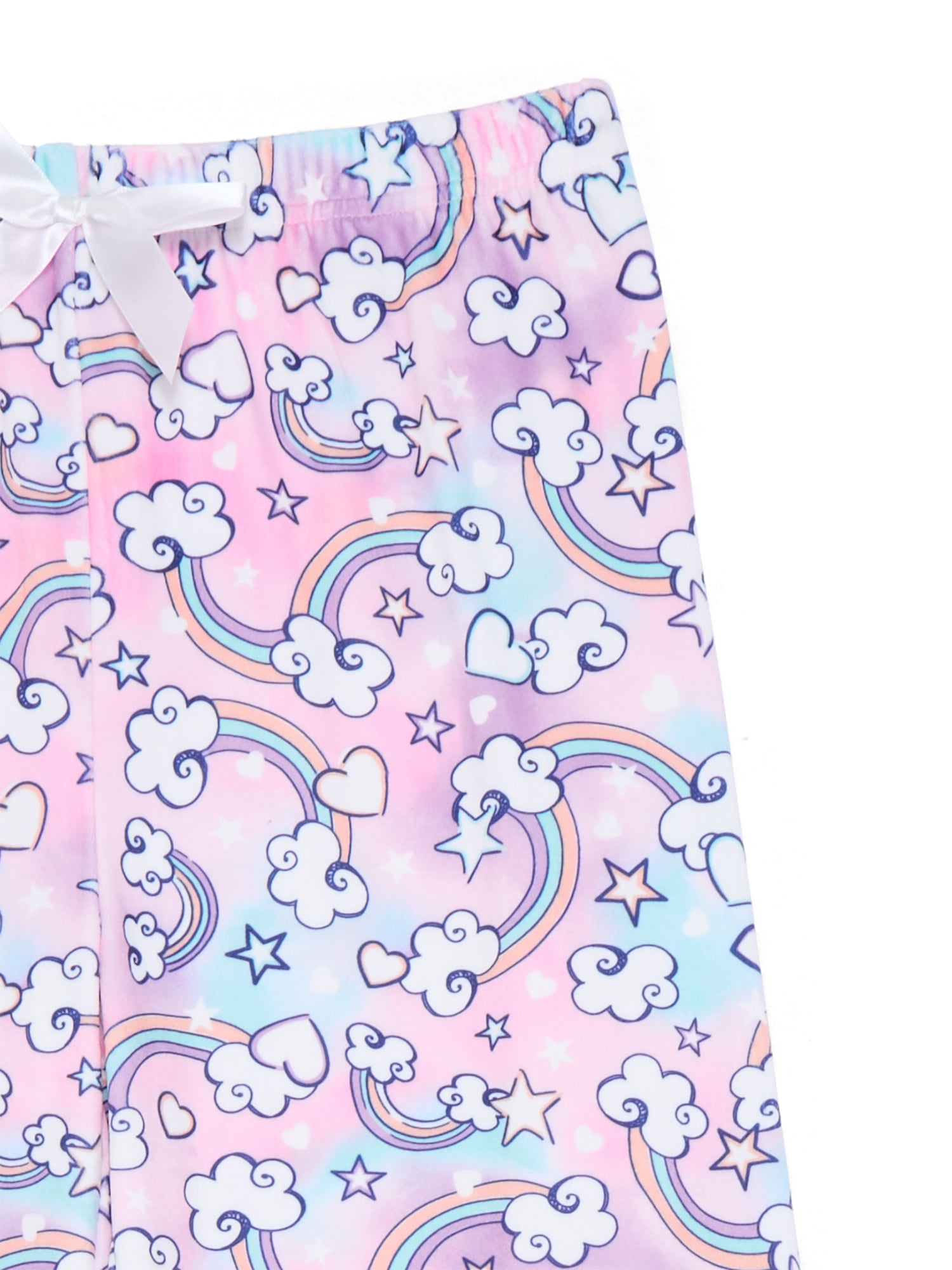 Bmagical Girls Velour Pajama Pants, 2-Pack, Sizes 4-16