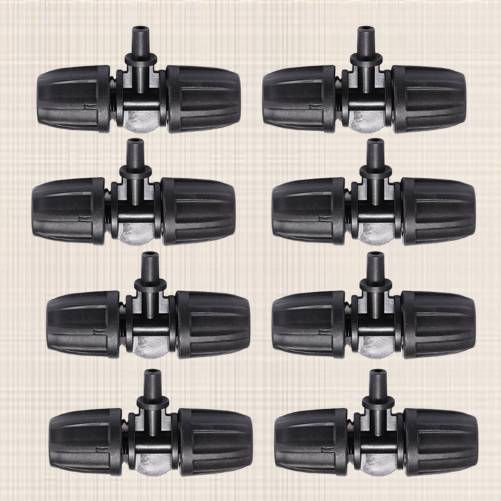 Phenofice Hose Nozzle for Drip Irrigation Connectors Fittings 25Pcs 2.6x1.4x1.4in