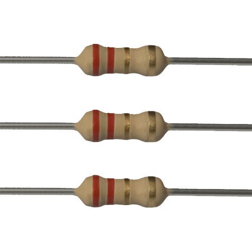 E-Projects 1000EP5142R20 Resistencias de 2,2 ohmios 1/4 W 5% (paquete de 1000)