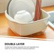 thumbnail image 3 of YSNOOWE Cesta De Y Verduras Beige Con Drenaje Y Desmontable Para Cocina, 3 of 8