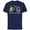 Navy, variant on Disney The Nightmare Before Christmas Stars Family Trip 2024 - Short Sleeve Cotton T-Shirt for Adults - Customized-Black