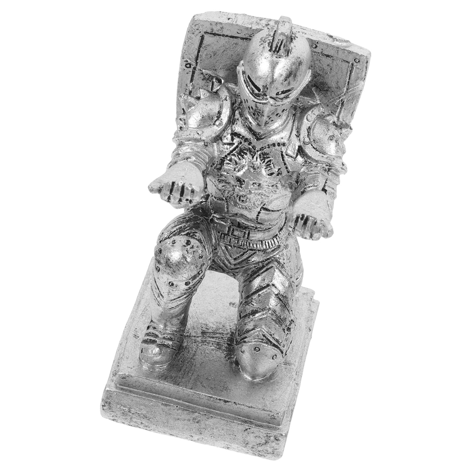 3pcs Executive Knight Shape Pen Holder Desk Organizer Accessories Desk Decoration Pen Stand For Office Home Stationery Decor