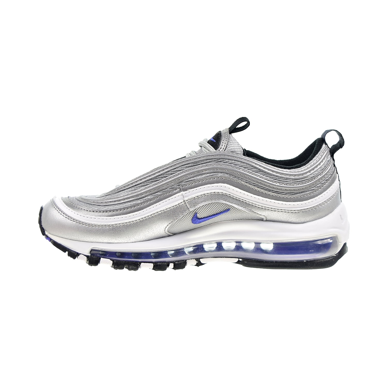 Nike Air Max 97 (GS) Big Kids' Shoes Metallic Silver-Persian Violet  921522-027