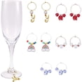 thumbnail image 3 of 100 Pieces Silver Wine Glass Charm Rings Stainless Steel Rounded Tube Hoop Earrings Jewelry Making Jump Rings Earring Beading Hoop (100), 3 of 5