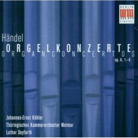 Johannes-Ernst K Hler - Organ Concerto Op. 4 1-4 - Music & Performance - CD