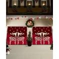 thumbnail image 3 of Christmas Garage Door Banner Cover 6 x 13 ft, Christmas Elk Snowflake Red Christmas Garage Door Decorations Holiday Christmas Backdrop Decor for Winter New Year Xmas Party, 3 of 6