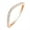 Band-Rose Gold, variant on Newshe Curved Wedding Bands for Women Stacking Sterling Silver Eternity Rings Cz Wishbone Size 7