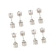 thumbnail image 1 of Guardurnaity 4 pares de pendientes brillantes para mujer, pendientes pequeños únicos e interesantes, adorno para vestir, decoración de orejas, Ropa, zapatos y accesorios Miscelánea, 1 of 6