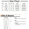 thumbnail image 3 of REORIAFEE Womens Flowy Pants Lounge Solid Print Palazzo Pants Scrunch Butt Lift High Waisted Casual Pants Lightweight Baggy Stretchy Slacks 2024 Trending Fashion Clothing, 3 of 6