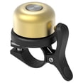 thumbnail image 3 of Bike Bell for AirTag Bicycle GPS Hidden in Bells Compatible with Air Tag  Fits 0.87 Inch Bicycle Handlebars Copper Material high Decibel Bell Waterproof Anti-Vibration  Gold, 3 of 9