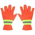 thumbnail image 2 of Guante de Extinción de Incendios, Dedos Separados Guantes de Protección Contra Incendios de Llama Portátil Aramid para Trabajar, 2 of 7