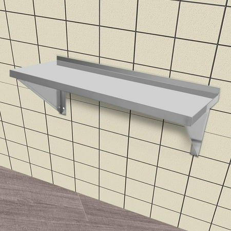 12x36 Inch Kitchen Wall Shelf Stainless Steel Mounted Storage 12x36 Inch Kitchen Wall Shelf Stainless Steel Mounted Storage Rack Home Organizer