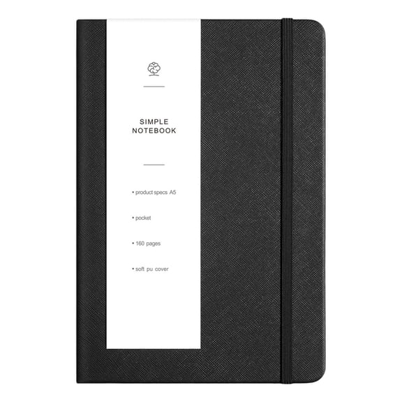 A5 Thickened Softcover Sewn Notebook, Wear Resistant Smooth Writing Journal, Multi Color Portable Leather Pocket Book With Button (Multicolor, 21*14.5*1.2CM)