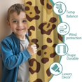 thumbnail image 3 of Blackout Kids Curtains,Leopard Print Childrens Insulated Curtains Set Of 2,Bedroom Essentials,Toddler Room Decor 42"x54"(106x137cm), 3 of 3