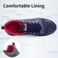 thumbnail image 3 of GOOBON Mens Running Shoes Tennis Shoes Non Slip Air Cushion Athletic Sneakers Breathable Fashion Walking Sneakers for Workout Jogging, 3 of 7