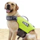 thumbnail image 2 of Chaleco salvavidas para perros, chaleco salvavidas súper flotante para mascotas para nadar, chaleco salvavidas con asa de rescate de control de seguridad, ropa salvavidas para perros, 2 of 5