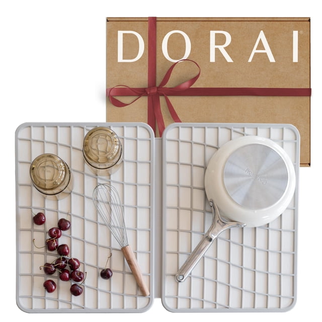 Alfombrilla para secar platos Dorai Home Diatomaceous Earth