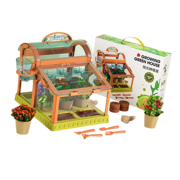 7829 Adjustable DIY Greenhouse Project Kit To Inspire Kids Love For Nature