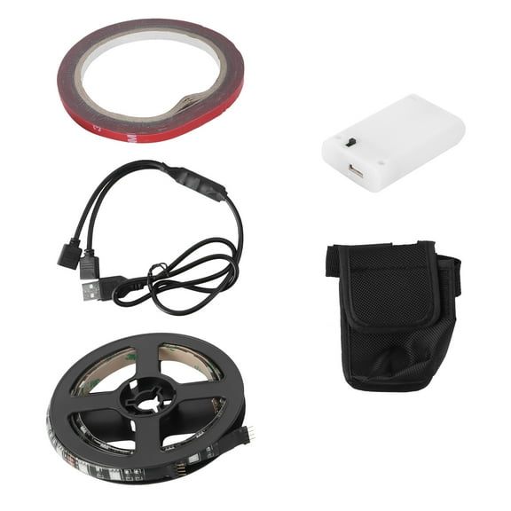 WORGEOUS Black Scooter Walker Accessories with Horn for Kids Electric Skateboard Safety and Fun