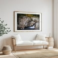 thumbnail image 4 of Nature's Stone Canvas - Photography Waterfall Autumn Nature Scenic Landscape Woodland Wilderness Unframed Wall Art Print 12 x 16 inches, 4 of 7