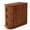 Brown, variant on Barara King Nightstand, Night Stand, Side Table,Solid Wood End Table, Narrow Side Table Nightstand with 3-drawer, Brown