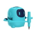 thumbnail image 4 of Robot de dibujo para niños, interactivo, portátil, lindo con 252 tarjetas, juguete de para niños y niñas, regalo Azul oscuro, 4 of 8