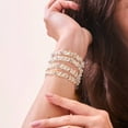 thumbnail image 2 of Champagne.925 Argent Sterling Butterfly Wrap, 2 of 8