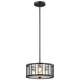 thumbnail image 1 of Z-Lite Juturna 14" 3 Light Round Pendant in Bronze, 1 of 1