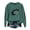 A2 Blackish Green, variant on Football Mom Sweatshirts for Women Game Day Long Sleeve Crew Neck Sports Mom Must Have Football Print Sports Weekend Hiking Loose Fit Pullover Sweaters Gift Sunday Funday Sweatshirt Dark Gray