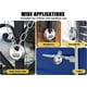 thumbnail image 5 of Candado de disco con combinación de 4 dígitos con grillete de acero endurecido Cerradura de puerta combinada para exteriores para cobertizos, unidad de almacenamiento, garaje, cerca, lengüeta de, 5 of 5