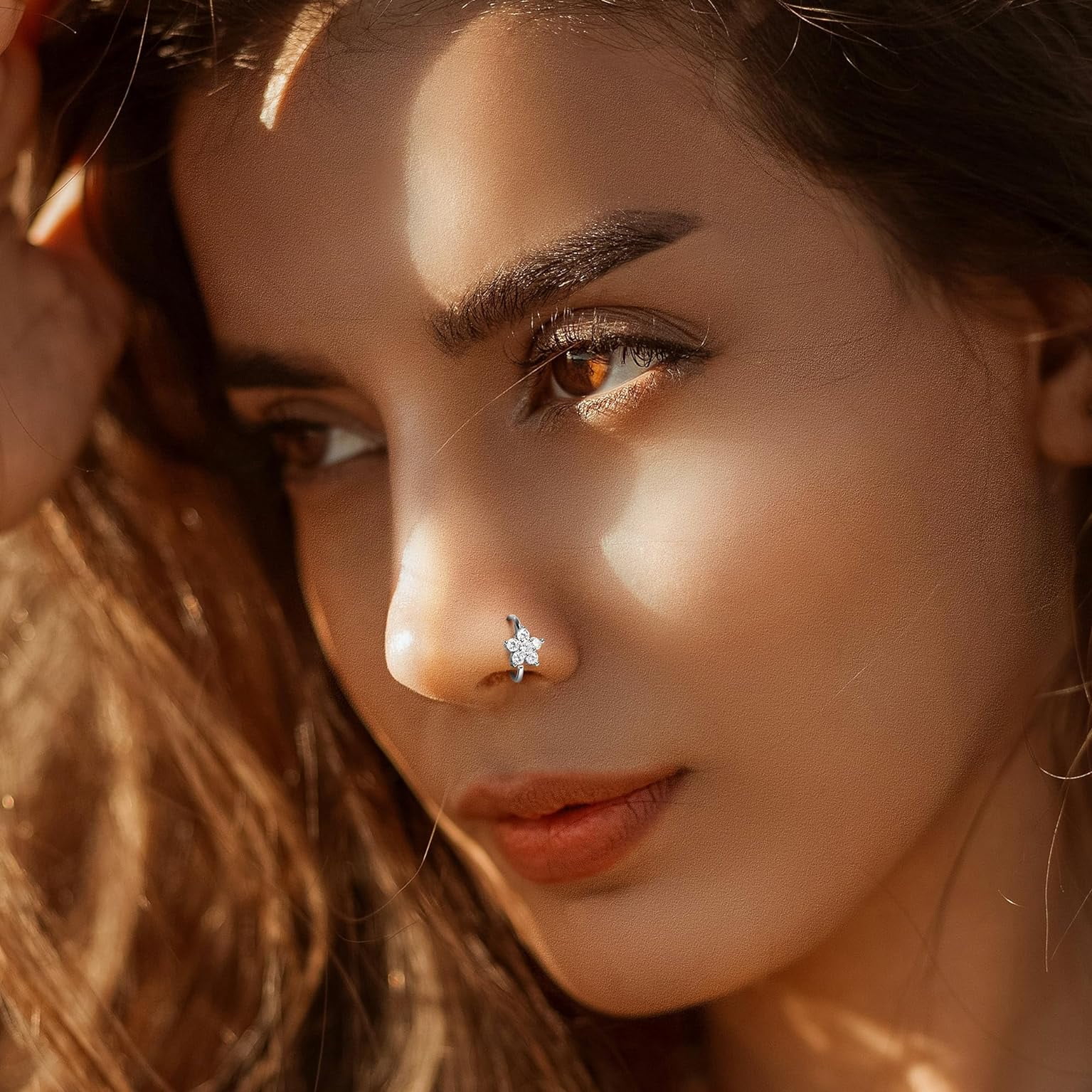 VENDITA - Anello Da Naso In Acciaio Chirurgico 18g - Foto 4