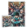 thumbnail image 2 of My Hero Academia Jigsaw Puzzle, Wood Puzzles Adult, 1000 PCS Jigsaw Puzzle Perfect for Game Nights, 2 of 8