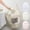 White, variant on Yyuenw Foldable Mesh Laundry Basket, Separated Compartments for Dirty Clothes, Breathable Wall Mounted Storage Bucket for Home