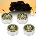 thumbnail image 4 of Beadlock Wheel Hub, 4 piezas Beadlock RC Car RC Car Tire Hub Control remoto Llanta de rueda de coche Funcionalidad de alta precisión, 4 of 9