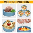 thumbnail image 7 of 3Pcs Air Fryer Egg Mold,Silicone Egg Molds, Individual Egg Bite Maker Reusable Egg Molds, Microwave Egg Cooker, BPA Free, Dishwasher Safe,Multicolor, 7 of 7