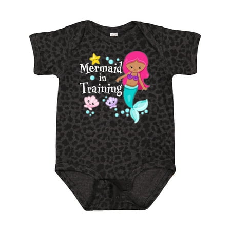 

Inktastic Mermaid in Training Gift Baby Girl Bodysuit