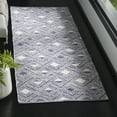 thumbnail image 2 of SAFAVIEH Montauk Katee Geometric Diamonds Runner Rug, Navy/Ivory, 2'3" x 7', 2 of 9