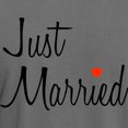 thumbnail image 3 of CafePress - Justmarriedheart - Mens Comfort Colors Shirt, 3 of 5