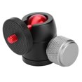 thumbnail image 1 of LAFGUR Horizontal 360° Swivel Ball Head Adapter, Mini Ball Head For Tripods Cameras Flash Light Stands, 1 of 8