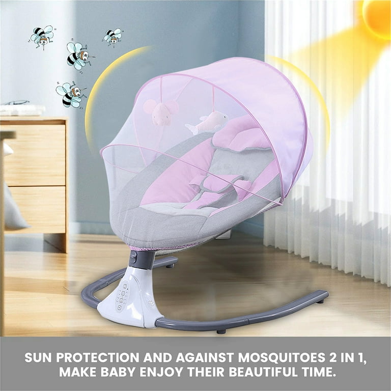 Baby automatic swing sales leaf