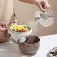 thumbnail image 5 of Divided Water-Filled Insulation Instant Noodle Bowl Lunch Box B, 5 of 5