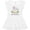 AA-White, variant on Inktastic I'll Never Forget That My Great Aunt Loves Me Cute Elephants Girls Toddler Dress