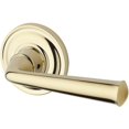 thumbnail image 1 of Baldwin HD.FED.R.TRR.003 Half Dummy Right Hand Federal Lever & Traditional Round Rose, Lifetime Brass, 1 of 1