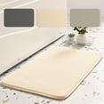 thumbnail image 1 of Xihbxyly Alfombra de Baño de Espuma Viscoelástica, Terciopelo Suave y Absorbente, Base Antideslizante, Secado Rápido, Multiusos para Baño, Sala de Estar y Dormitorio, Lavable a Máquina, 40 X 60 Cm., 1 of 7
